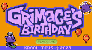 Grimace Birthday