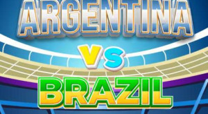 Match Football Brazil or Argentina 