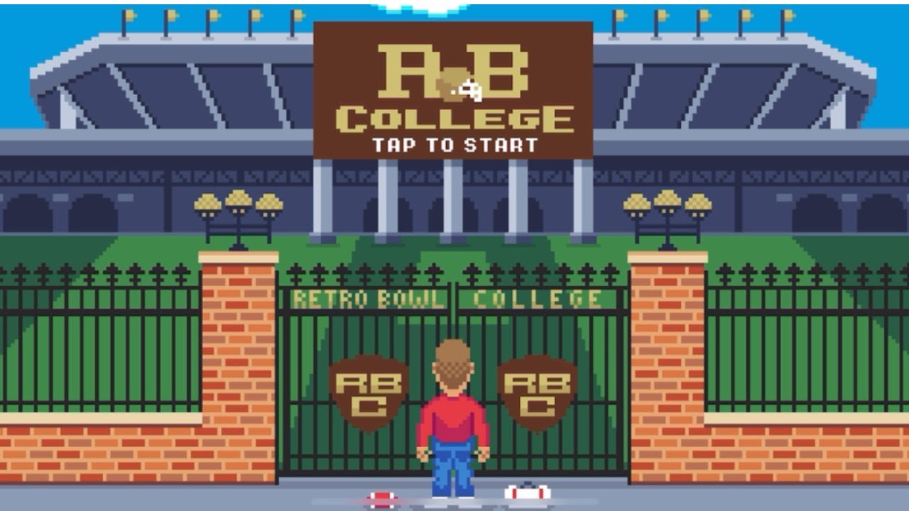 Retro Bowl College Football Unblocked